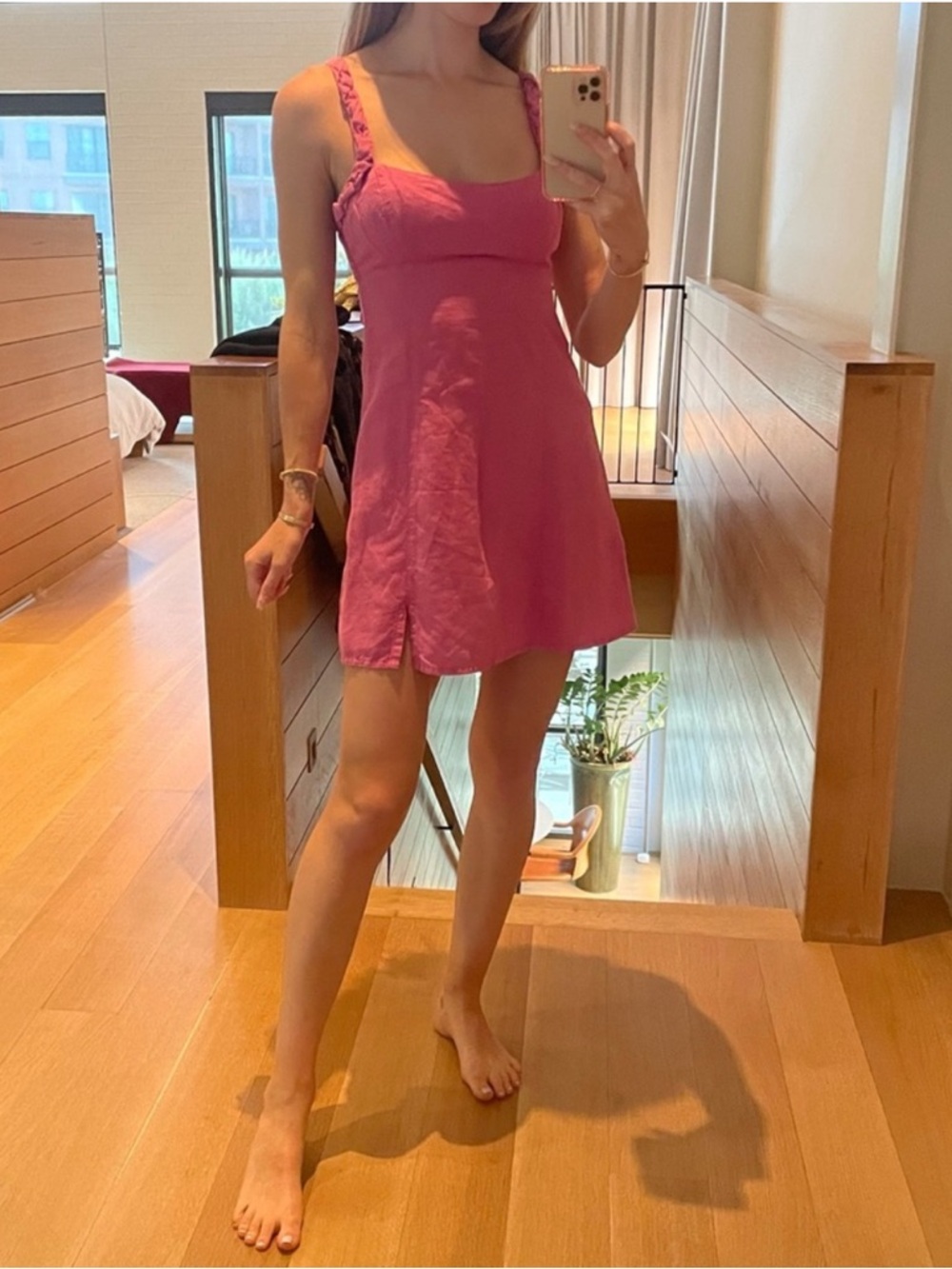 Zara pink dress